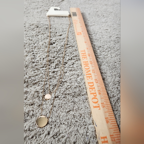 Women's Gold-Tone Coin Necklace - A New Day - Picture 3 of 9